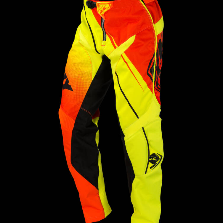 SPODNIE KENNY TRACK 2016 neon yellow / neon orange